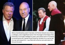 William Shatner pays heartfelt tribute to fellow ‘Star Trek’ star Patrick Stewart after his demise at 86
