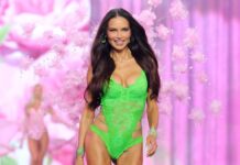 Adriana Lima Serves as a Highlight on Victoria's Secret Fashion Show