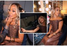 GRWM: Take Look At The Grandiose Grand Dame Details Of Karen Huger’s Chocolate Corset Look For ‘Watch What Happens Live’