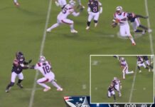 Bears’ Malik Muhammad called out for shockingly working away from play during landing debacle