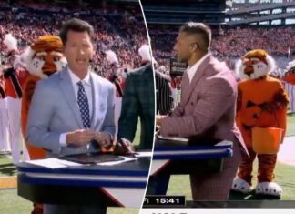ESPN’s Matt Barrie had enough of Auburn mascot’s antics: ‘Gonna punch the tiger’